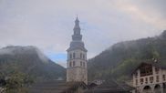 Archived webcam image showing View of Clusaz village on 10 Oct 2026 at 10:40