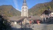Archived webcam image showing View of Clusaz village on 17 Oct 2026 at 10:38