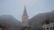 Archived webcam image showing View of Clusaz village on 24 Oct 2026 at 08:36