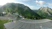 Archived webcam image showing Crêt du Loup (1864m) on 8 Jun 2026 at 08:37