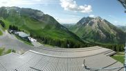Archived webcam image showing Crêt du Loup (1864m) on 8 Jun 2026 at 10:40