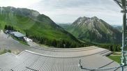 Archived webcam image showing Crêt du Loup (1864m) on 14 Jun 2026 at 10:41