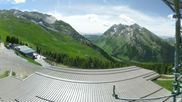 Archived webcam image showing Crêt du Loup (1864m) on 14 Jun 2026 at 12:41