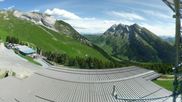 Archived webcam image showing Crêt du Loup (1864m) on 14 Jun 2026 at 16:41