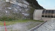 Archiviertes Webcam Bild: Peisey Vallandry - Bergstation Sessellift Clocheret am 26.06.2026 um 06:41 Uhr