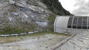 Archiviertes Webcam Bild: Peisey Vallandry - Bergstation Sessellift Clocheret am 11.08.2026 um 16:02 Uhr