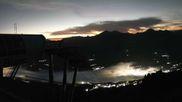 Archived webcam image showing Peisey Vallandry - Top station chairlift Clocheret on 11 Aug 2026 at 22:43