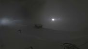 Archived webcam image showing Les Arcs - top station chairlift Arcabulle on 12 May 2026 at 04:09