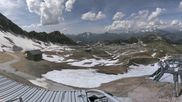 Archived webcam image showing Les Arcs - top station chairlift Arcabulle on 16 Jun 2026 at 16:07
