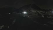 Archived webcam image showing Les Arcs - top station chairlift Arcabulle on 17 Jun 2026 at 00:33