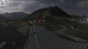 Archived webcam image showing Les Arcs - top station chairlift Arcabulle on 31 Jul 2026 at 02:48