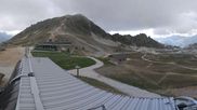 Archived webcam image showing Les Arcs - top station chairlift Arcabulle on 16 Sep 2026 at 16:49