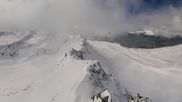 Archived webcam image showing Peisey Vallandry - chairlift Arpette on 12 May 2026 at 12:09