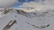 Archived webcam image showing Peisey Vallandry - chairlift Arpette on 12 May 2026 at 18:09