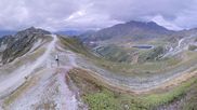 Archived webcam image showing Peisey Vallandry - chairlift Arpette on 20 Aug 2026 at 06:19
