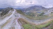Archived webcam image showing Peisey Vallandry - chairlift Arpette on 20 Aug 2026 at 07:19