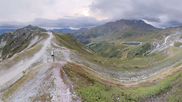 Archived webcam image showing Peisey Vallandry - chairlift Arpette on 20 Aug 2026 at 08:19