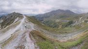 Archived webcam image showing Peisey Vallandry - chairlift Arpette on 20 Aug 2026 at 18:19