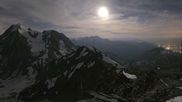 Archived webcam image showing Peisey Vallandry - Top station cable car L`Aiguille Rouge on 24 Jun 2026 at 00:49