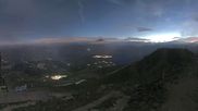 Archived webcam image showing Peisey Vallandry - Top station cable car L`Aiguille Rouge on 5 Sep 2026 at 06:55