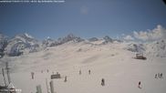 Archived webcam image showing Col du Joly: Les Contamines Montjoie on 6 Apr 2026 at 12:51