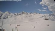 Archived webcam image showing Col du Joly: Les Contamines Montjoie on 6 Apr 2026 at 14:51
