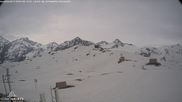 Archived webcam image showing Col du Joly: Les Contamines Montjoie on 28 Apr 2026 at 08:54