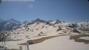 Archived webcam image showing Col du Joly: Les Contamines Montjoie on 24 May 2026 at 10:08