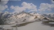 Archived webcam image showing Col du Joly: Les Contamines Montjoie on 24 May 2026 at 14:08