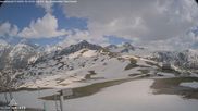 Archived webcam image showing Col du Joly: Les Contamines Montjoie on 24 May 2026 at 16:08