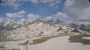 Archived webcam image showing Col du Joly: Les Contamines Montjoie on 24 May 2026 at 18:08