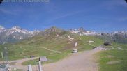 Archived webcam image showing Col du Joly: Les Contamines Montjoie on 13 Jun 2026 at 16:05