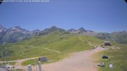 Archived webcam image showing Col du Joly: Les Contamines Montjoie on 5 Jul 2026 at 12:14