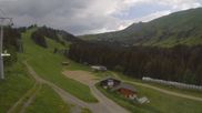 Archived webcam image showing L'Etape: Les Contamines on 19 Jun 2026 at 16:41