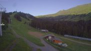 Archived webcam image showing L'Etape: Les Contamines on 20 Jun 2026 at 07:35
