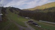 Archived webcam image showing L'Etape: Les Contamines on 19 Sep 2026 at 08:41