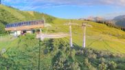 Archived webcam image showing Val d´Arly - Cret du Midi on 19 Jun 2026 at 07:27