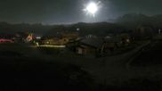 Archived webcam image showing St. Gervais, Le Bettex area on 3 Sep 2026 at 00:50