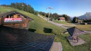 Archived webcam image showing St. Gervais, Le Bettex area on 3 Sep 2026 at 08:50