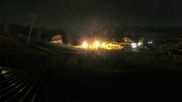 Archived webcam image showing St. Gervais, Le Bettex area on 15 Oct 2026 at 00:16