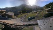 Archived webcam image showing St. Gervais, Le Bettex area on 15 Oct 2026 at 10:16