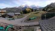 Archived webcam image showing St. Gervais, Le Bettex area on 15 Oct 2026 at 14:16