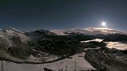Archived webcam image showing Orcieres 1850 - Top station chairlift Drouvet on 5 Jun 2026 at 02:39