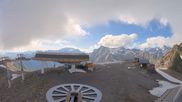 Archived webcam image showing Orcieres 1850 - Top station chairlift Drouvet on 5 Jun 2026 at 18:39