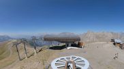 Archived webcam image showing Orcieres 1850 - Top station chairlift Drouvet on 27 Jul 2026 at 12:58