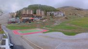 Archived webcam image showing Orcieres 1850 - Village on 25 Oct 2026 at 12:06