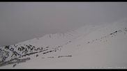 Archived webcam image showing Marmot Basin - Upper Mountain on 26 Feb 2026 at 18:36