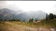 Archived webcam image showing Lake Louise: Panorama Ptarmigan on 11 Aug 2026 at 22:46