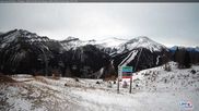 Archived webcam image showing Lake Louise: Panorama Ptarmigan on 24 Oct 2026 at 16:11