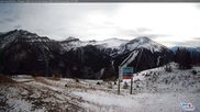 Archived webcam image showing Lake Louise: Panorama Ptarmigan on 24 Oct 2026 at 20:11